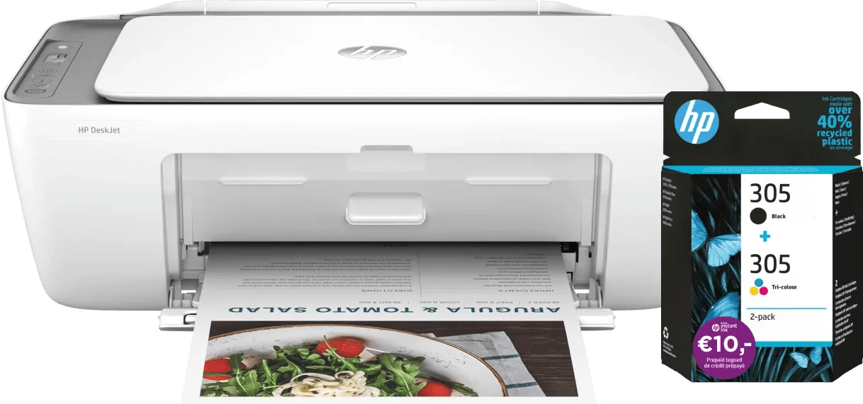 HP DeskJet 2820e + 1 Satz Ersatzpatronen