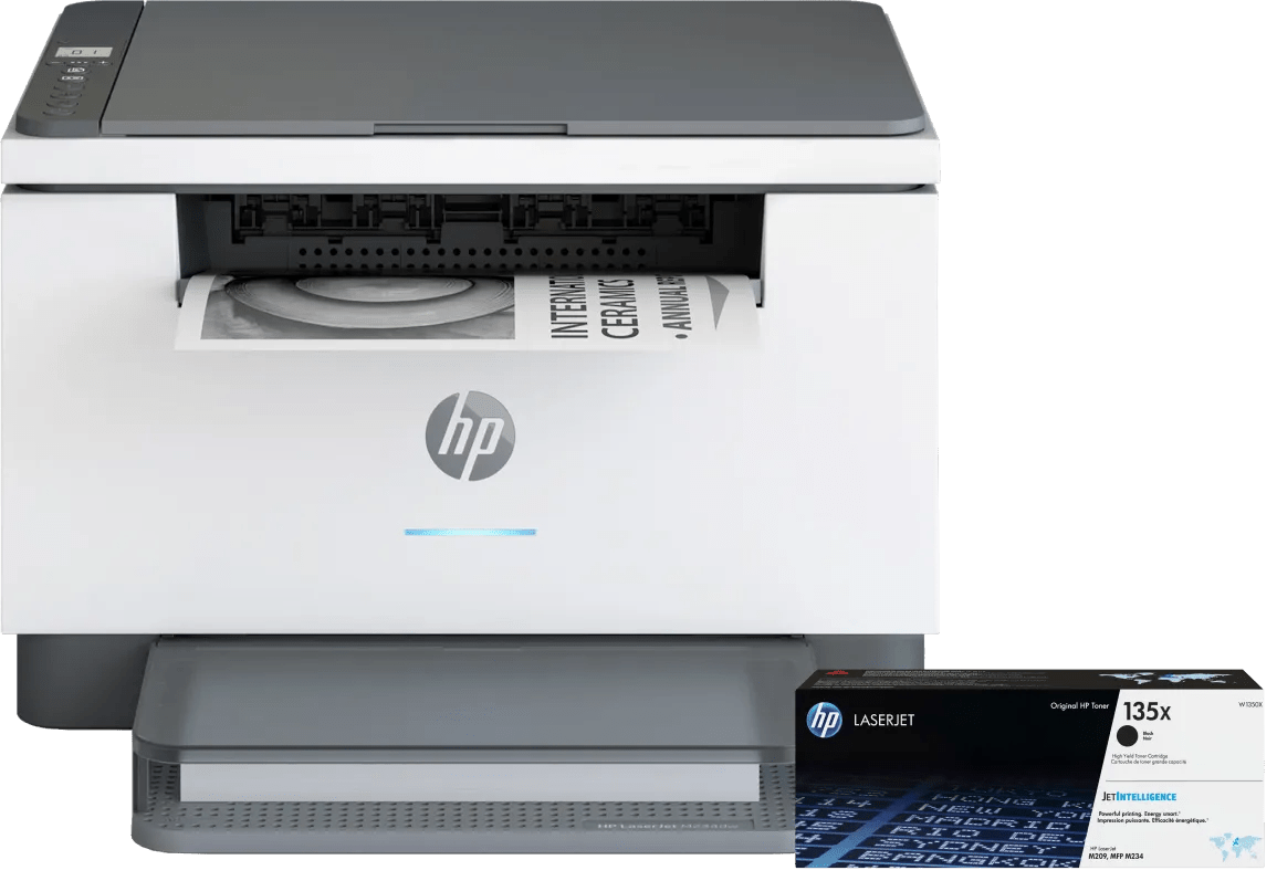 HP LaserJet MFP M234dw + 1 zusätzlicher schwarzer XL-Toner