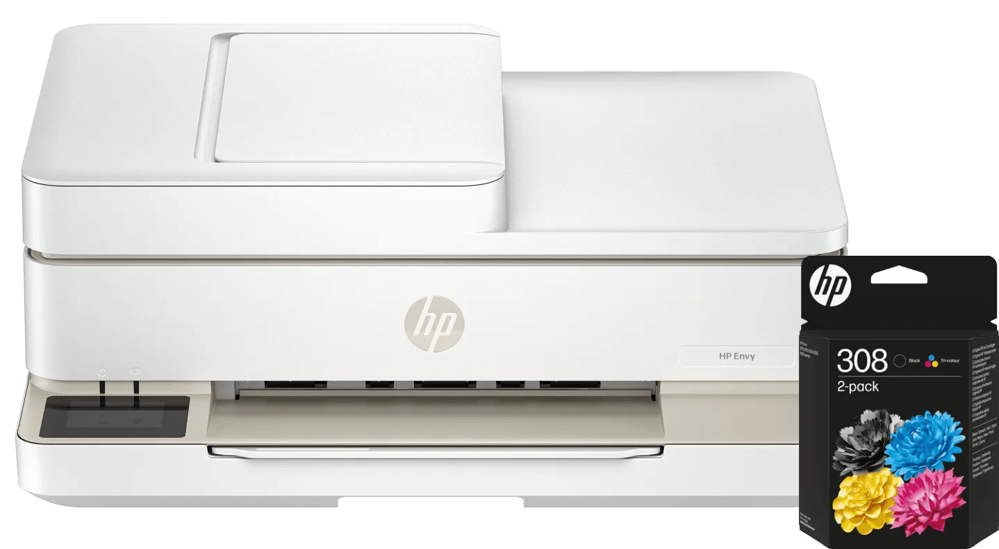 HP ENVY 6520e + 1 Satz Reservepatronen