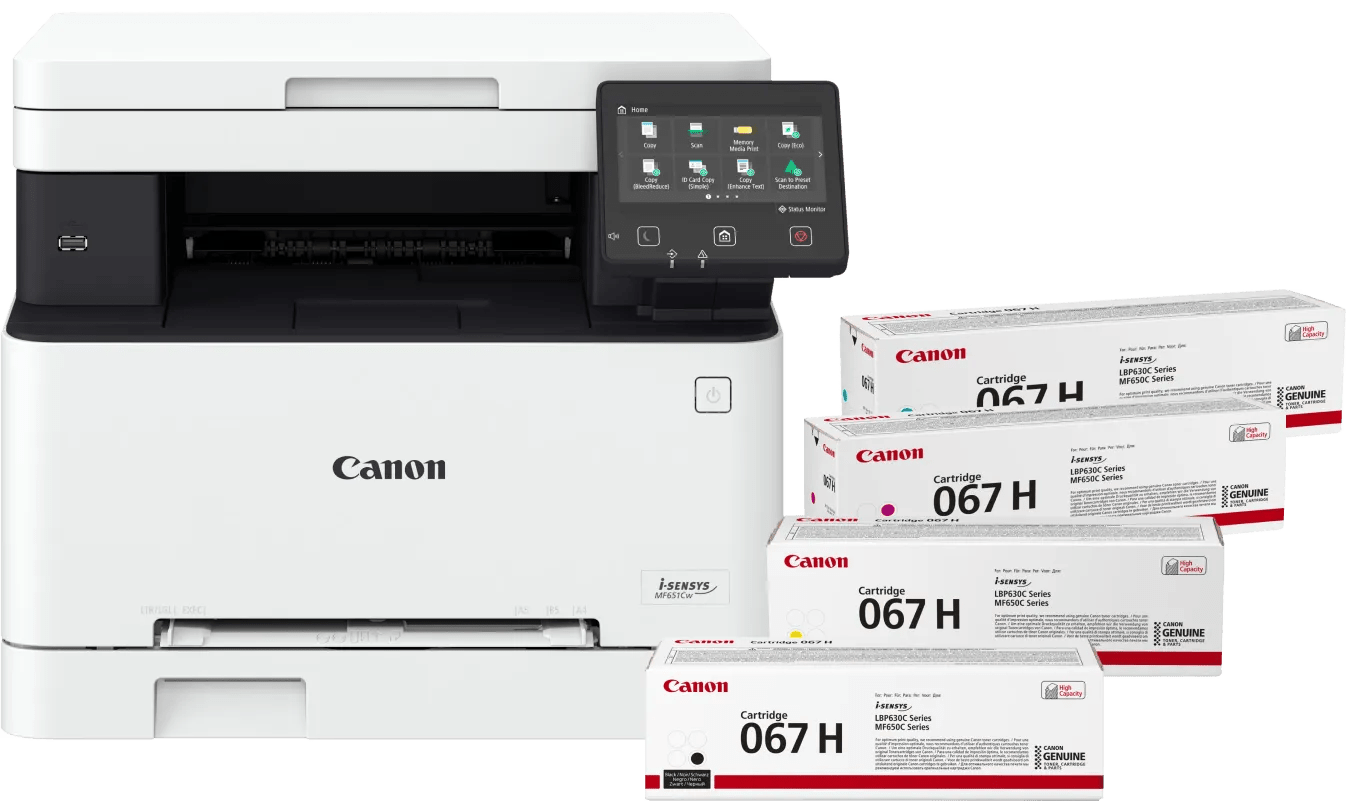 Canon I-SENSYS MF651 CW + 1 Satz XL Toner