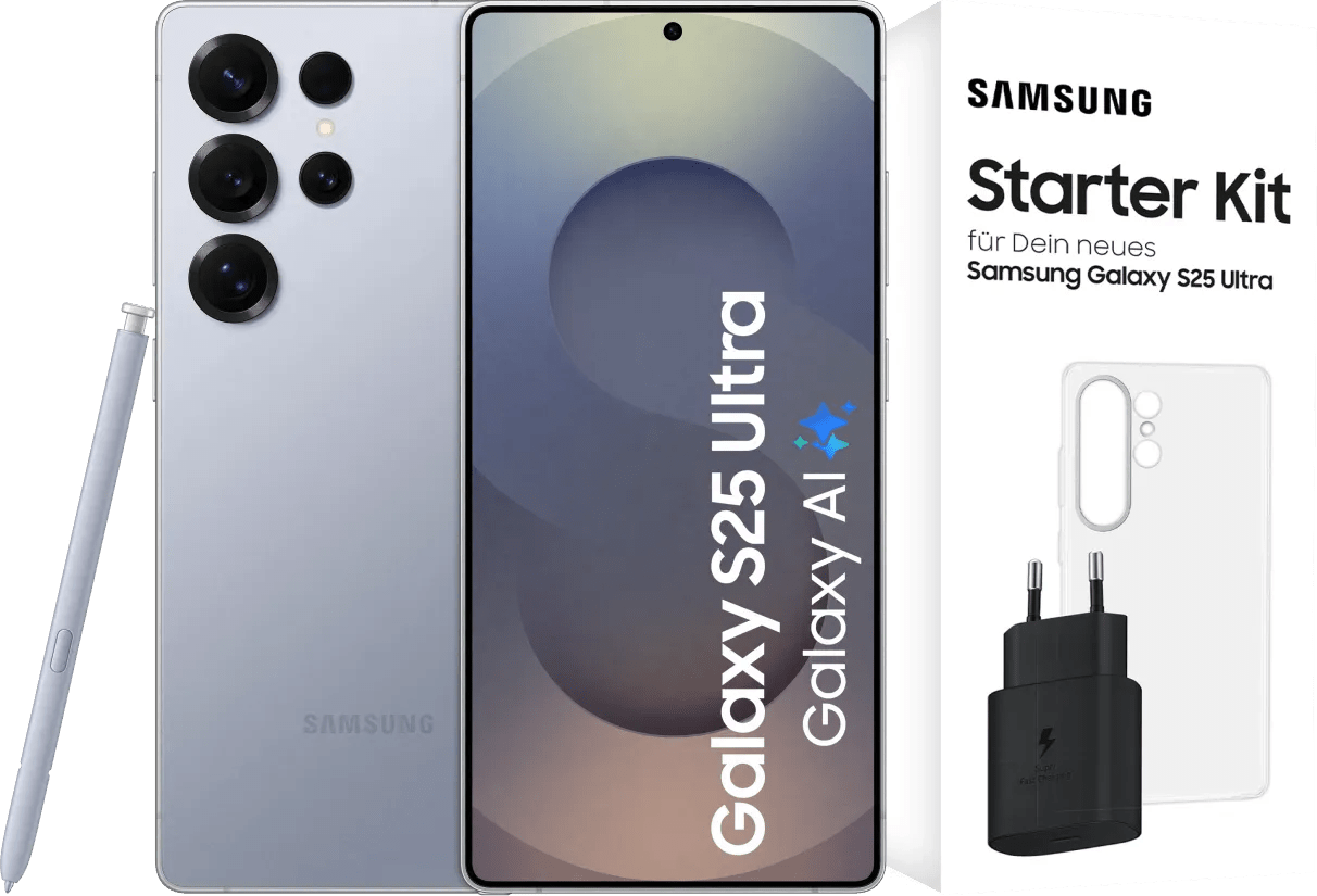 Samsung Galaxy S25 Ultra 512GB Silber 5G + Zubehörset