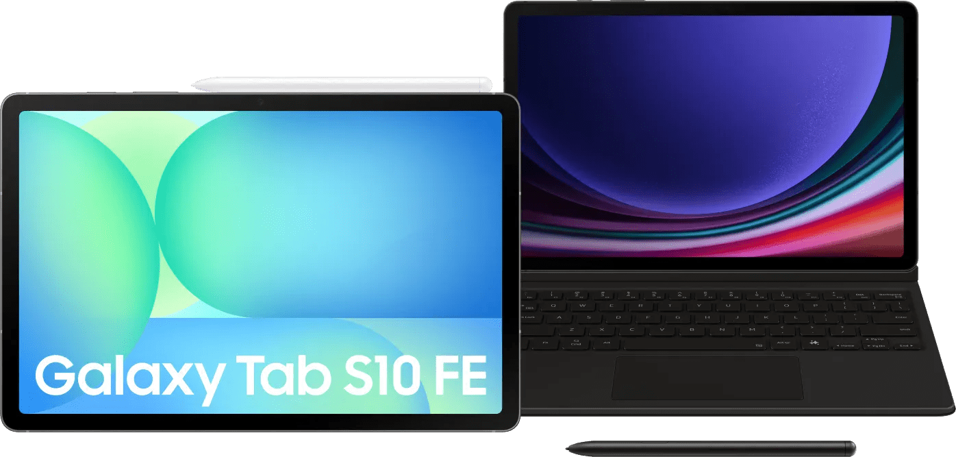 Samsung Galaxy Tab S10 FE 10,9 Zoll 128GB Wi-Fi und 5G Grau + Tastaturhülle QWERTZ