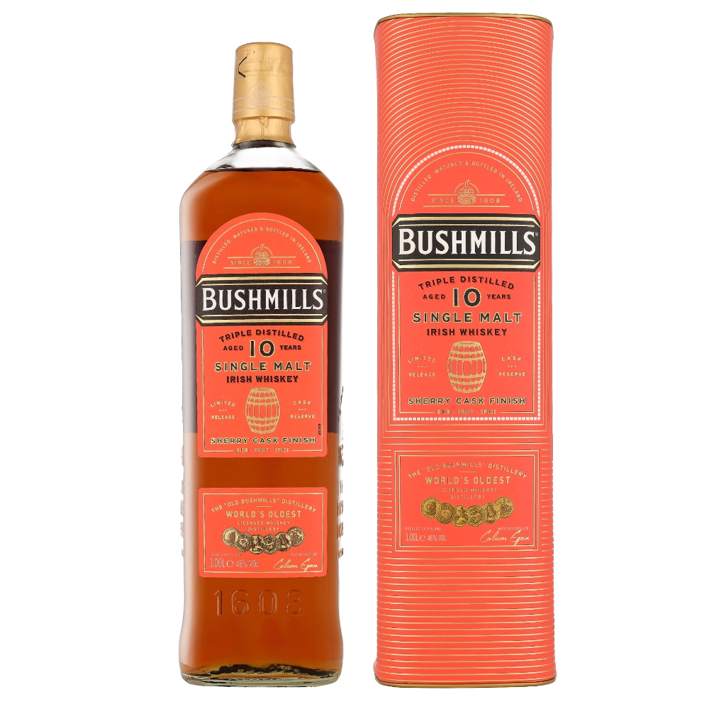 Bushmills 10 Years Sherry Cask 1ltr Whisky