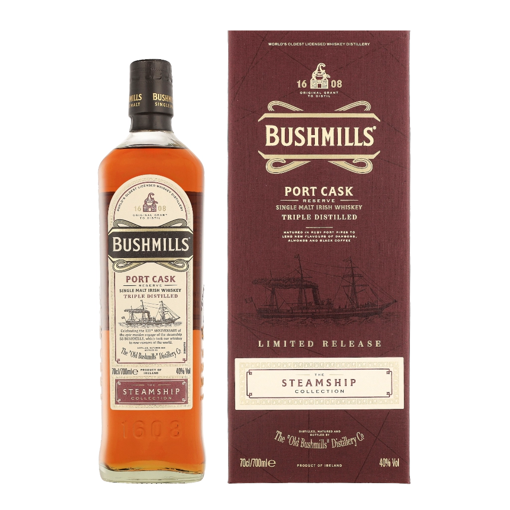 Bushmills Steamship Port Cask 70cl Whisky