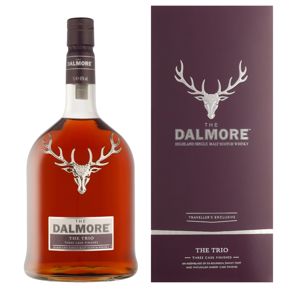 The Dalmore Trio 1ltr Whisky