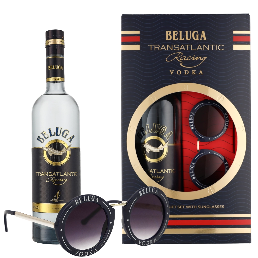 Beluga Transatlantic Racing + SunGläser 70cl Wodka