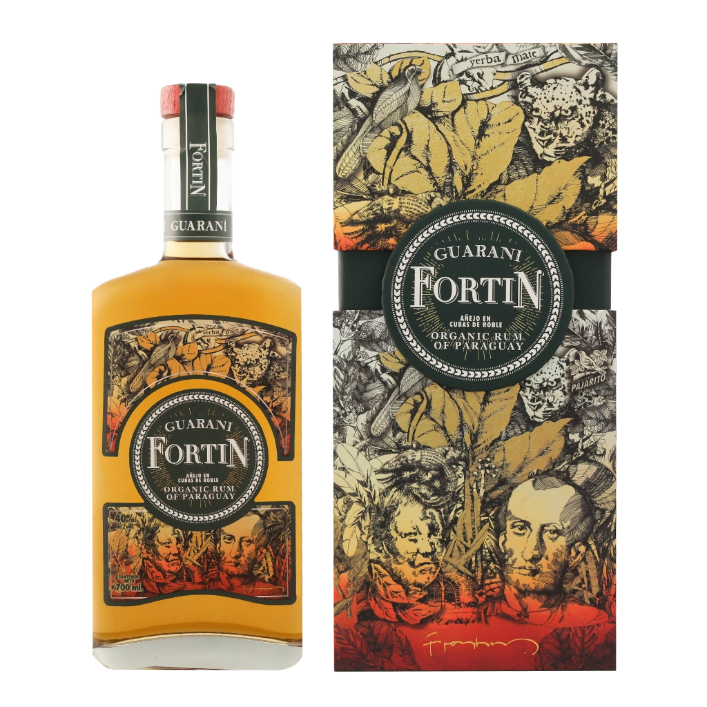 Fortin Guarani Organic Rum Del Paraguay 70cl Geschenkverpackung