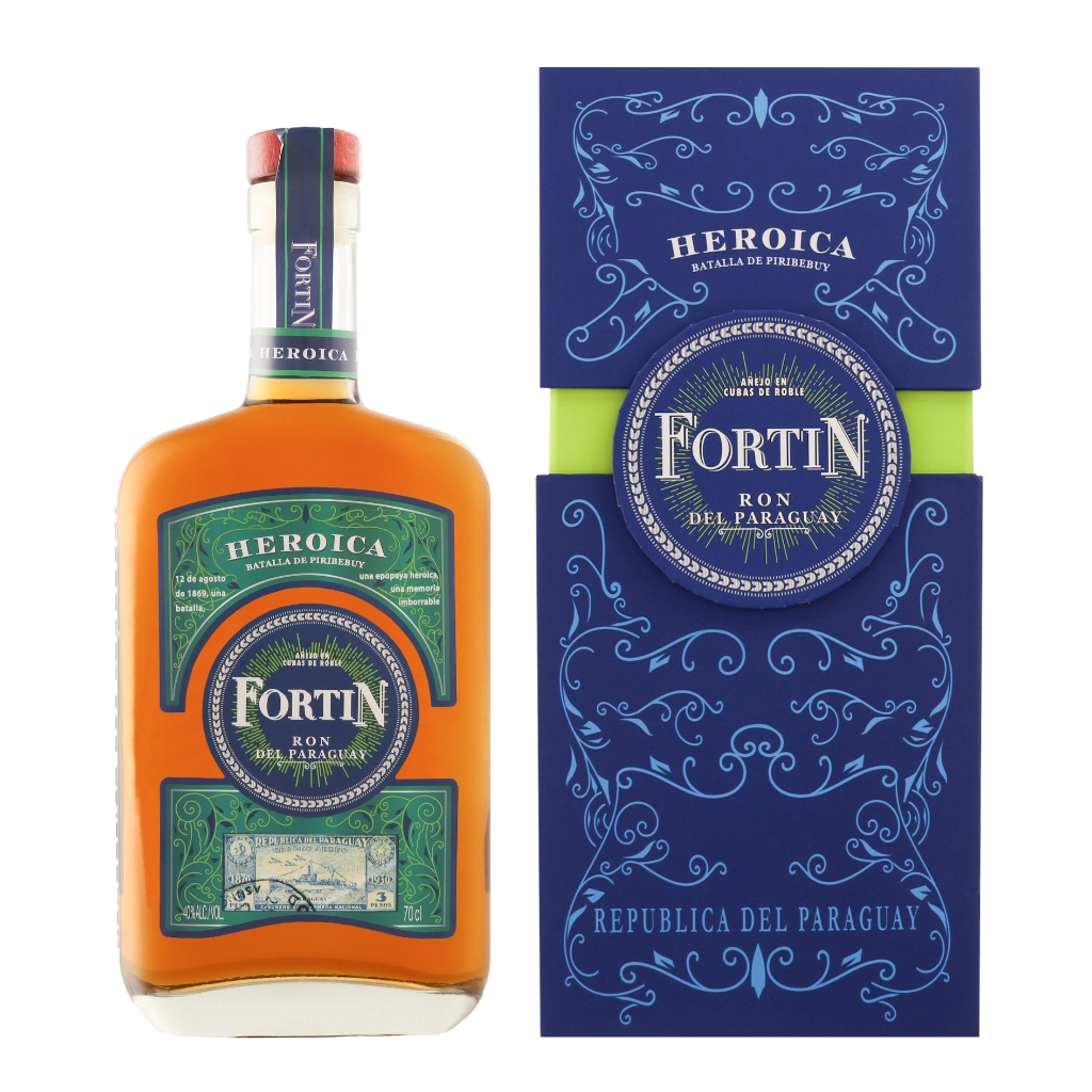 Fortin Heroica Ron Anejo Del Paraguay 70cl Rum Geschenkverpackung