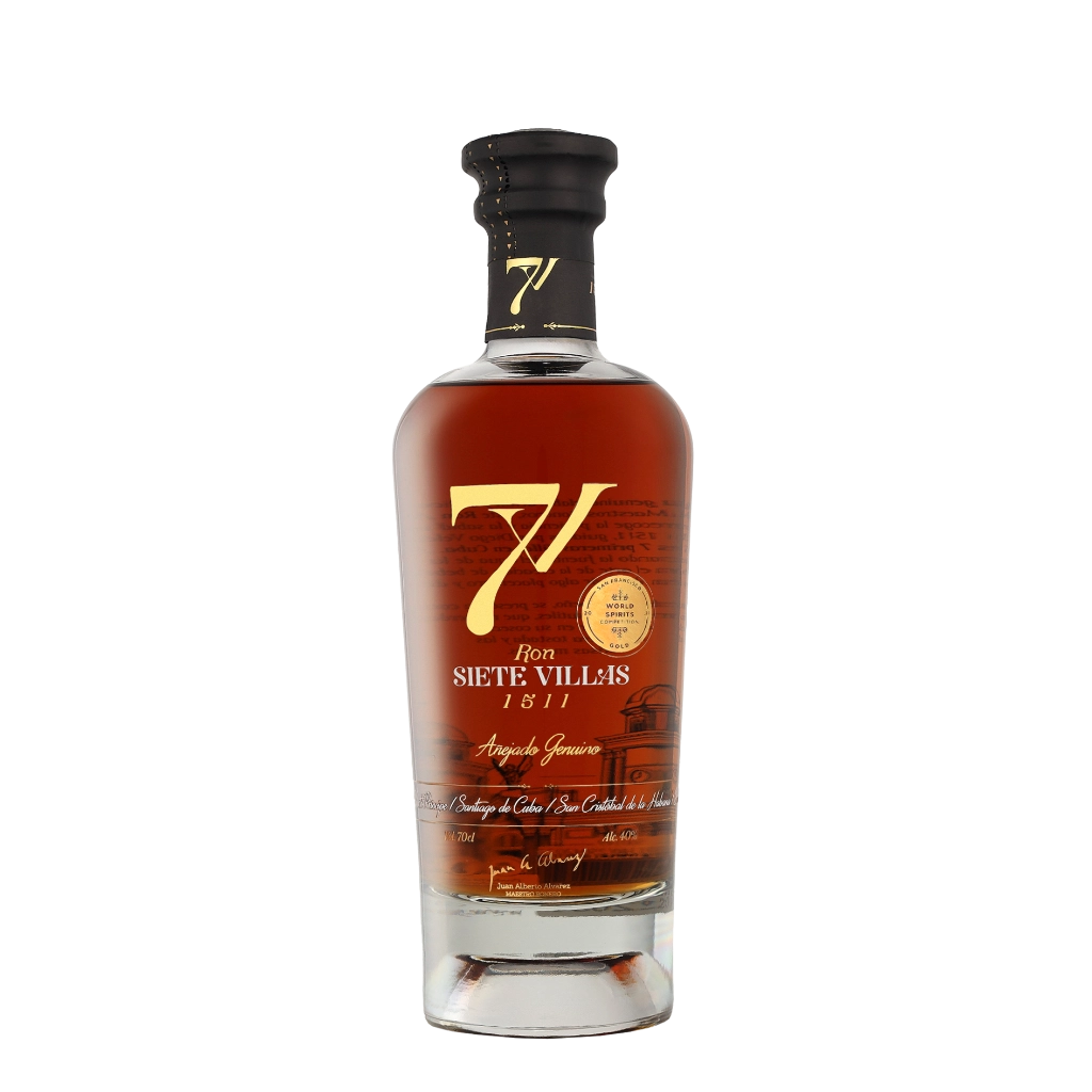 Ron 7 Villas 1511 Anejado Genuino 0.70 liter Rum