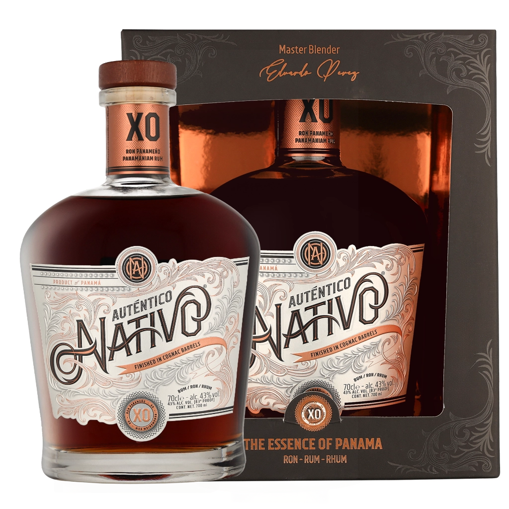 Autentico Nativo XO 0.70 liter Rum Geschenkverpackung