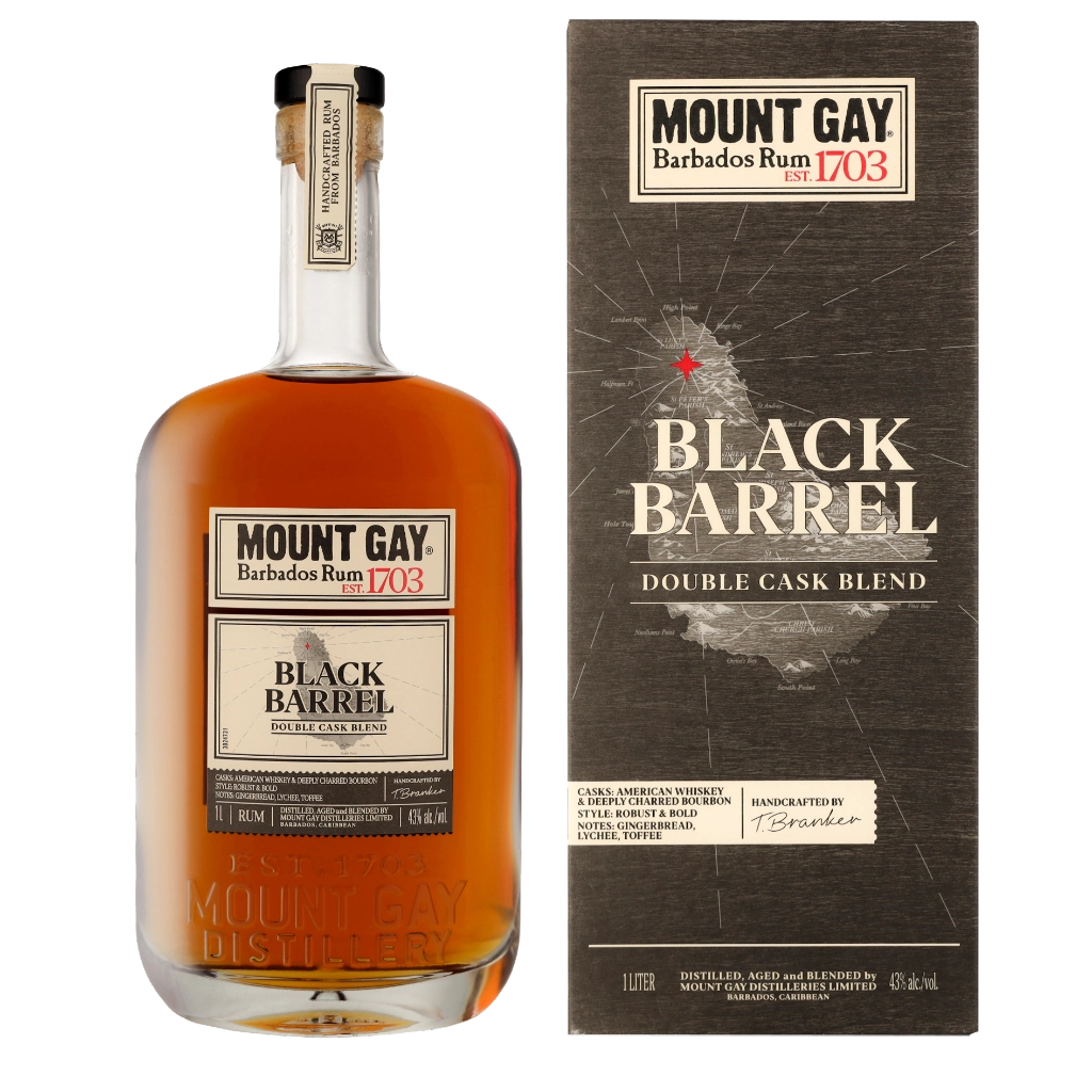 Mount Gay Black Barrel 1ltr Rum