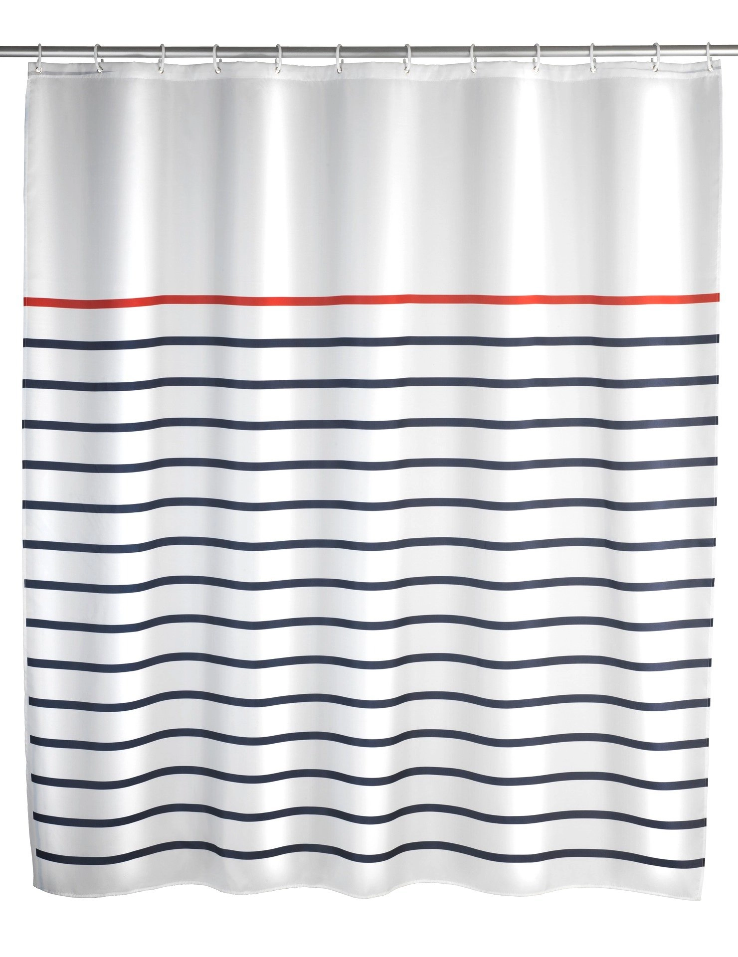 Duschvorhang 180x200 Marine white