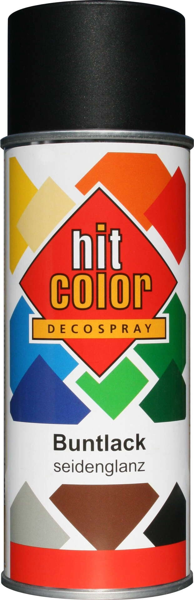 HIT-COL SCHWARZ RAL 9005 SEIDENGLANZ 400ML