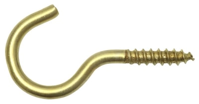 Schraubhaken gebogen