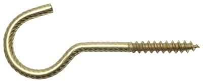Schraubhaken gebogen