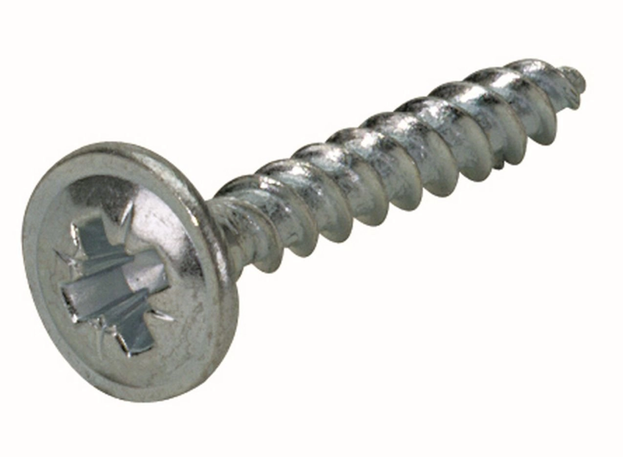 Rückwandschrauben, Ø 3 x 20 mm, Stahl, verzinkt