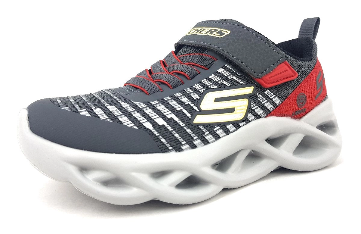 Skechers Twisty Brights 401650L CCRD Grau CCRD charcoal/red