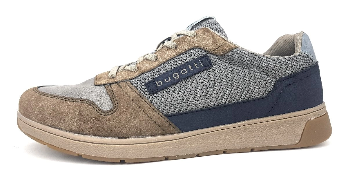 Bugatti Arriba 333-30710-5550 Mehrfarbig 1415 Taupe/Grey