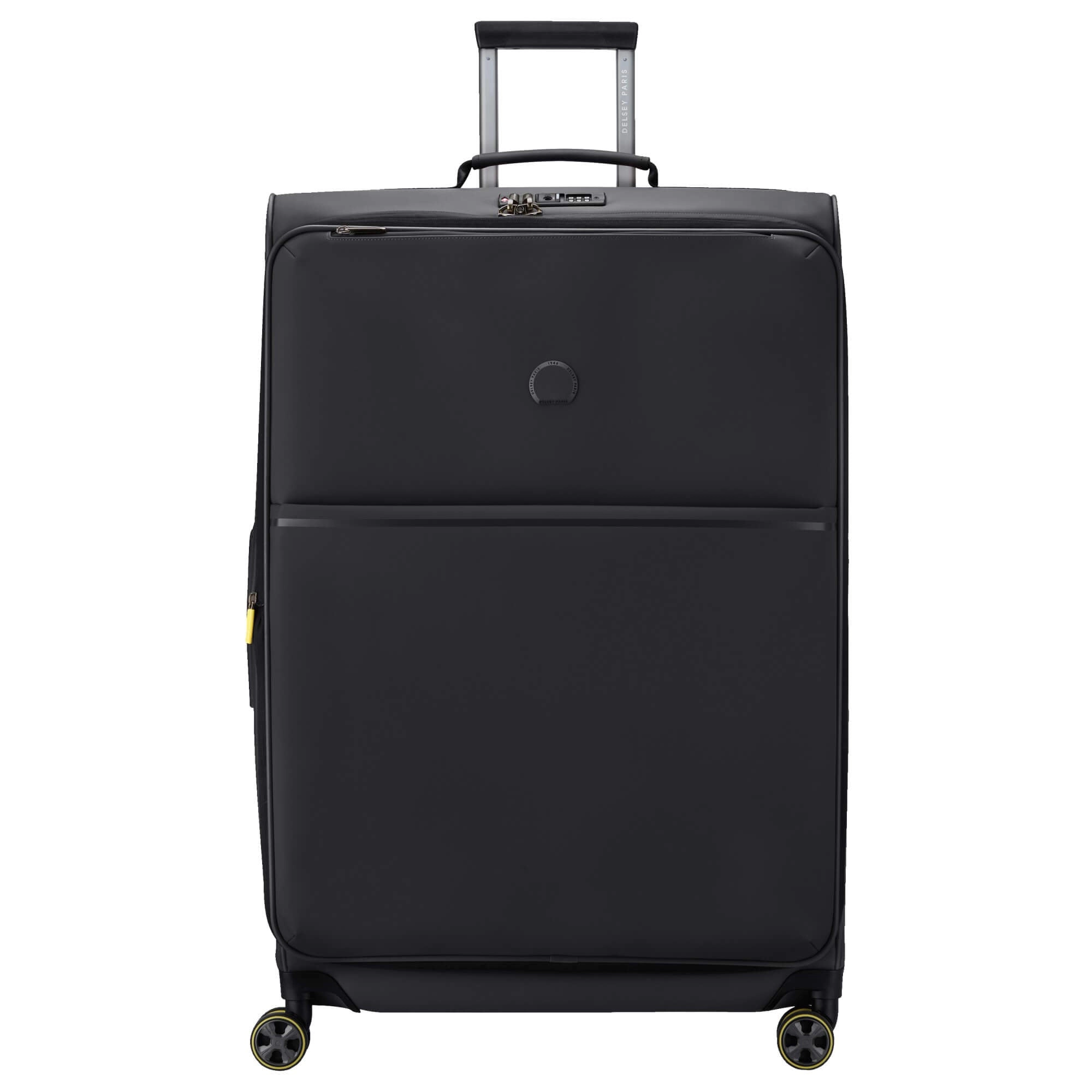 Delsey Paris Turenne Soft - 4-Rollen-Trolley 83 cm erw. (schwarz)