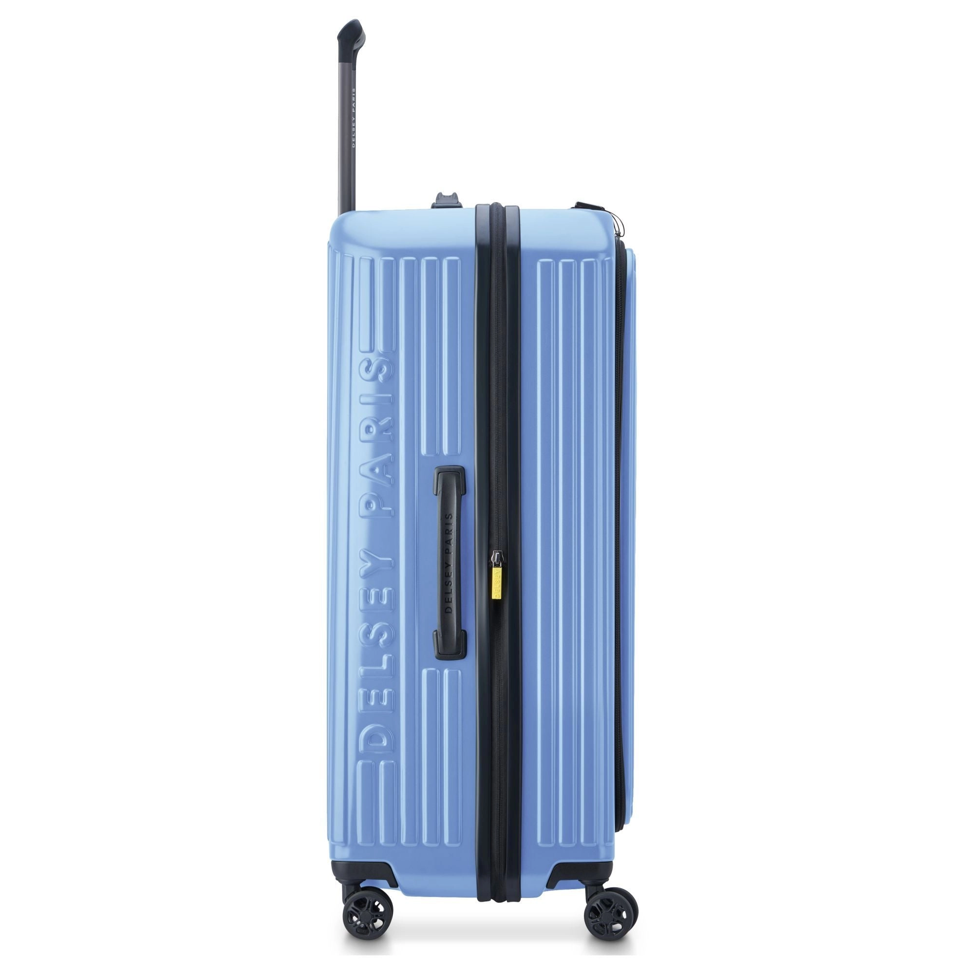 Delsey Paris Securitime - 4-Rollen-Trolley L 77 cm erw. (lavendelblau)