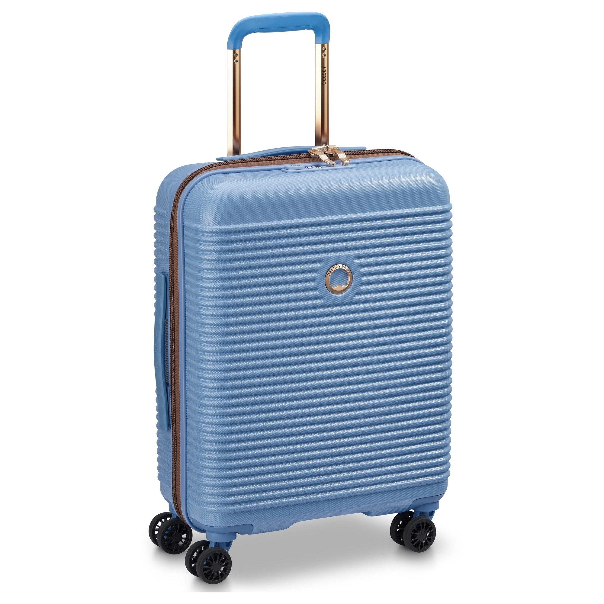 Delsey Paris Freestyle - 4-Rollen-Kabinentrolley SL 55 cm (himmelblau)