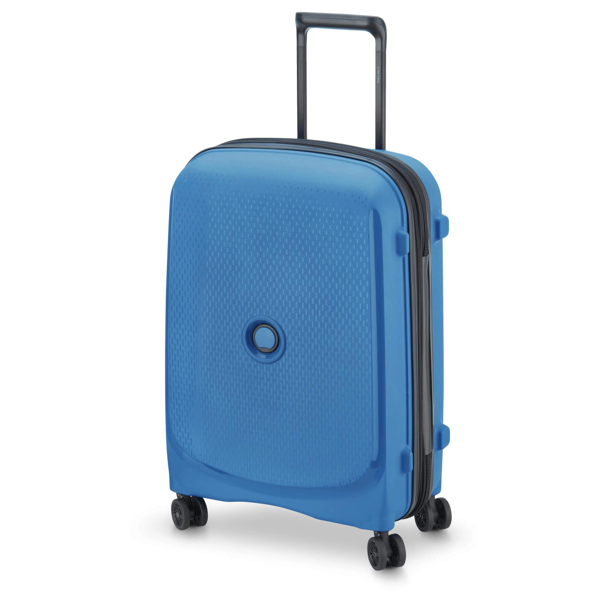 Delsey Paris Belmont Plus Slim Line - 4-Rollen-Kabinentrolley recycelt 55 cm (zink blau)