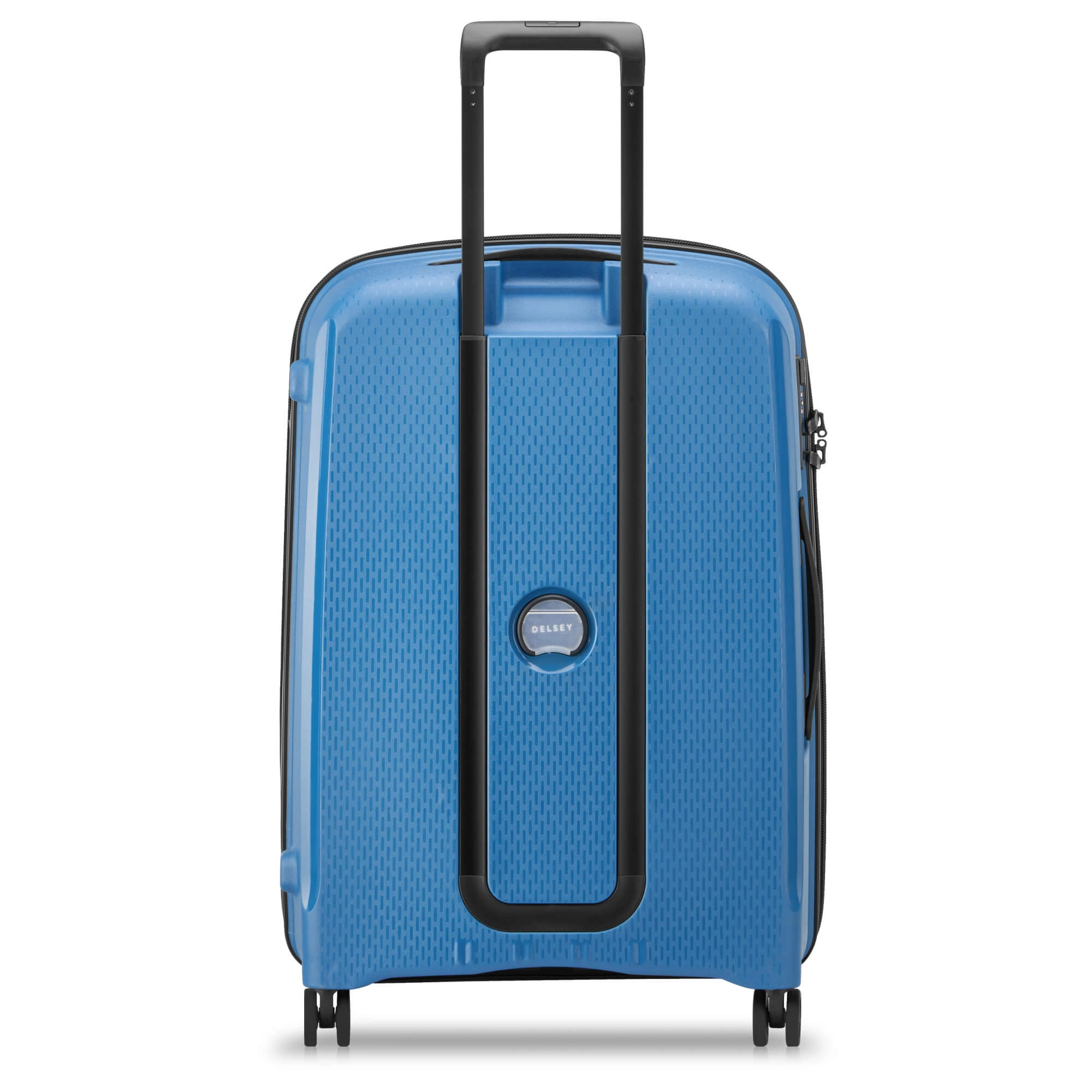 Delsey Paris Belmont Plus - 4-Rollen-Trolley recycelt 71 cm erw. (zink blau)