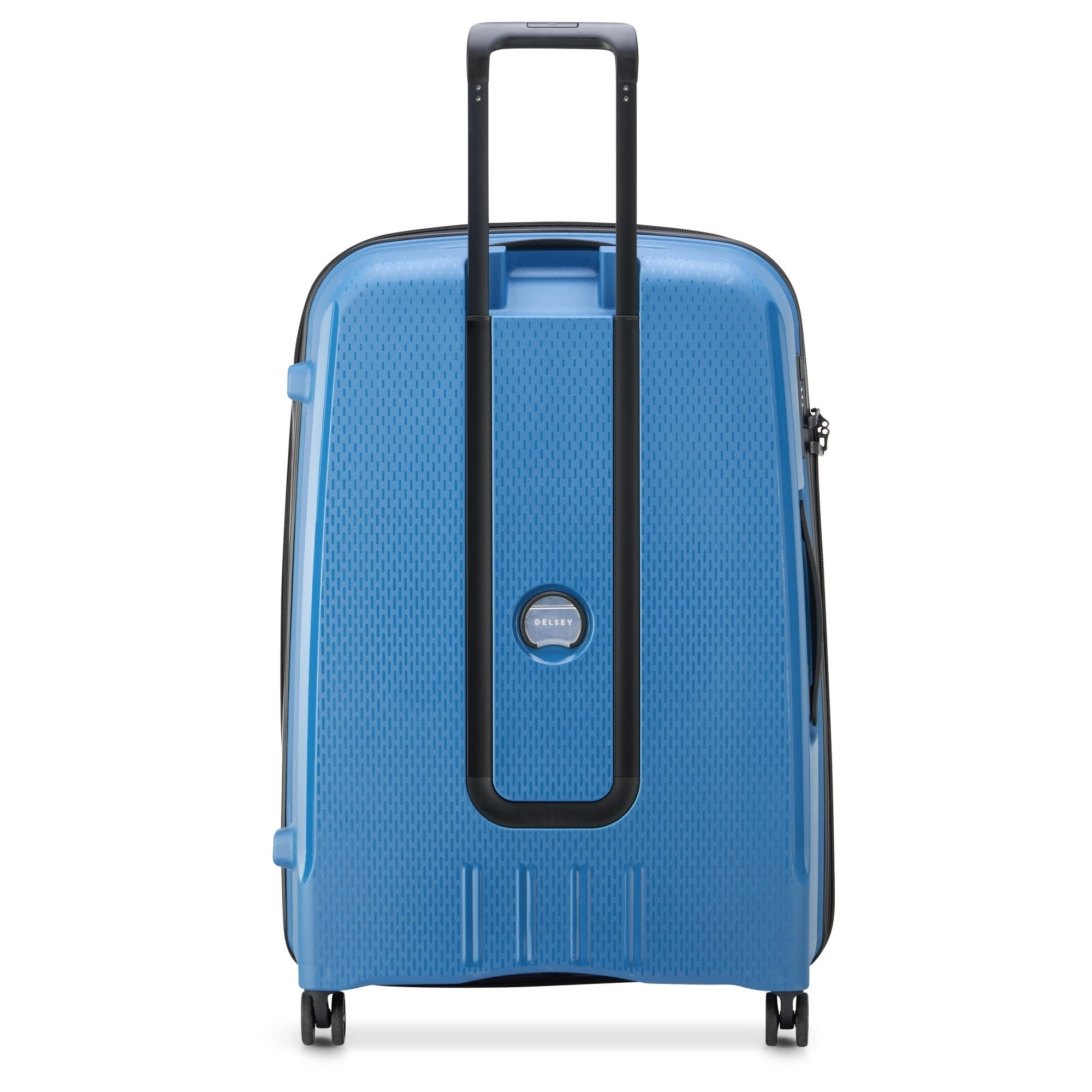 Delsey Paris Belmont Plus - 4-Rollen-Trolley recycelt 76 cm erw. (zink blau)