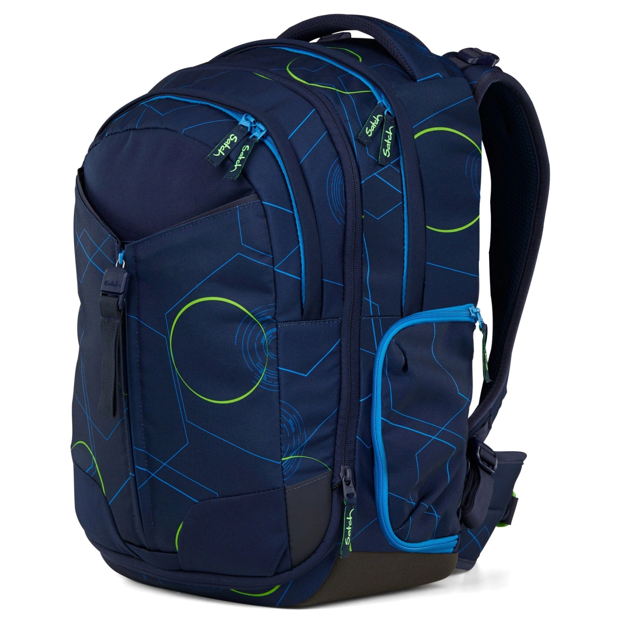 Satch Match - Schulrucksack 45 cm erw. (blue tech)
