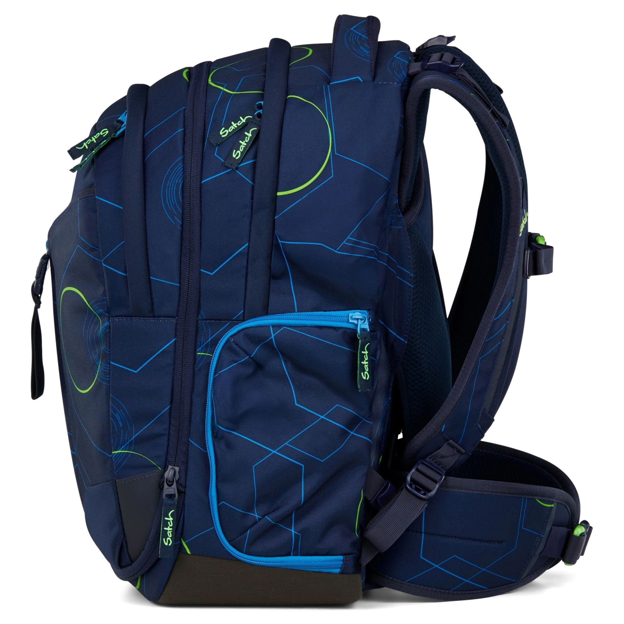 Satch Match - Schulrucksack 45 cm erw. (blue tech)