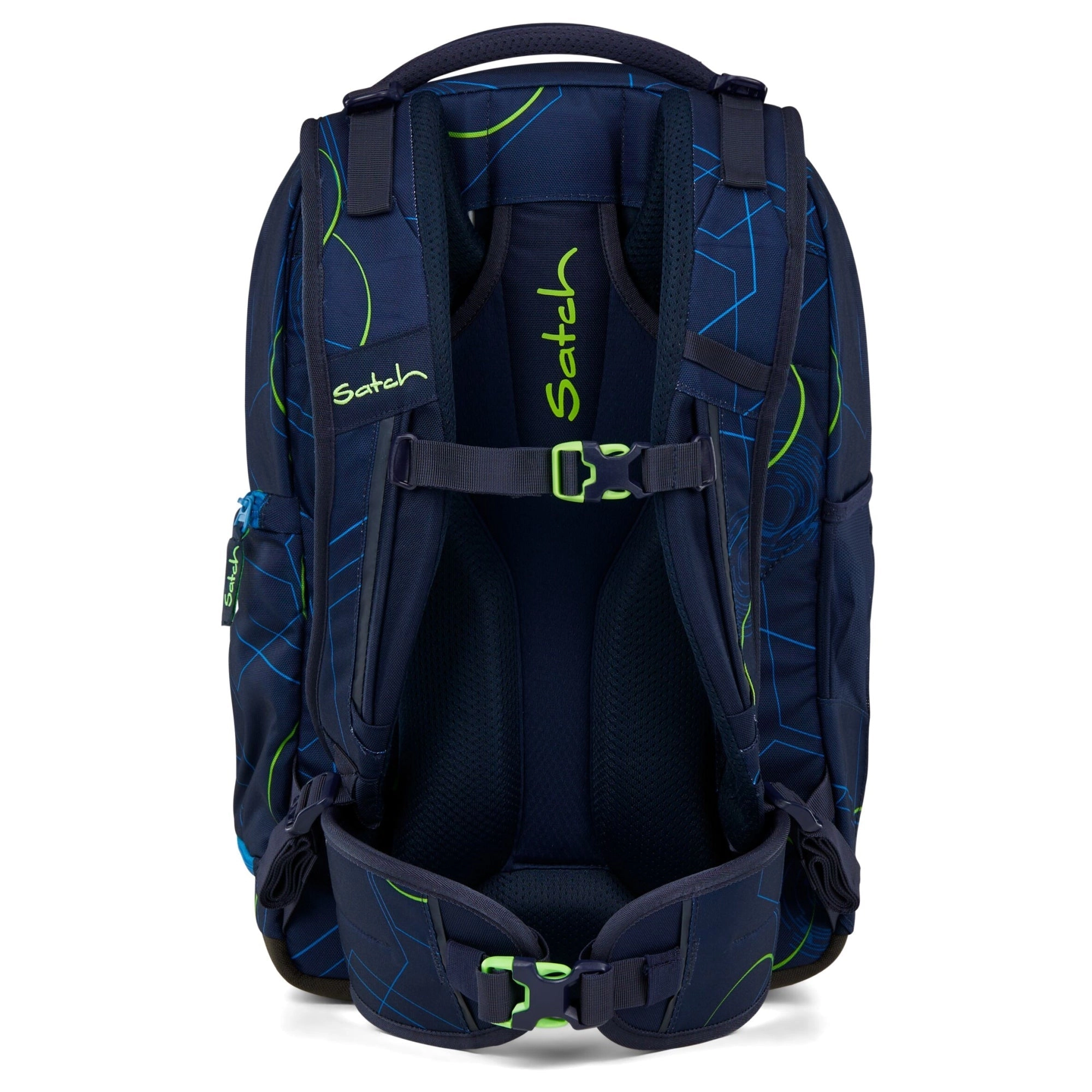 Satch Match - Schulrucksack 45 cm erw. (blue tech)
