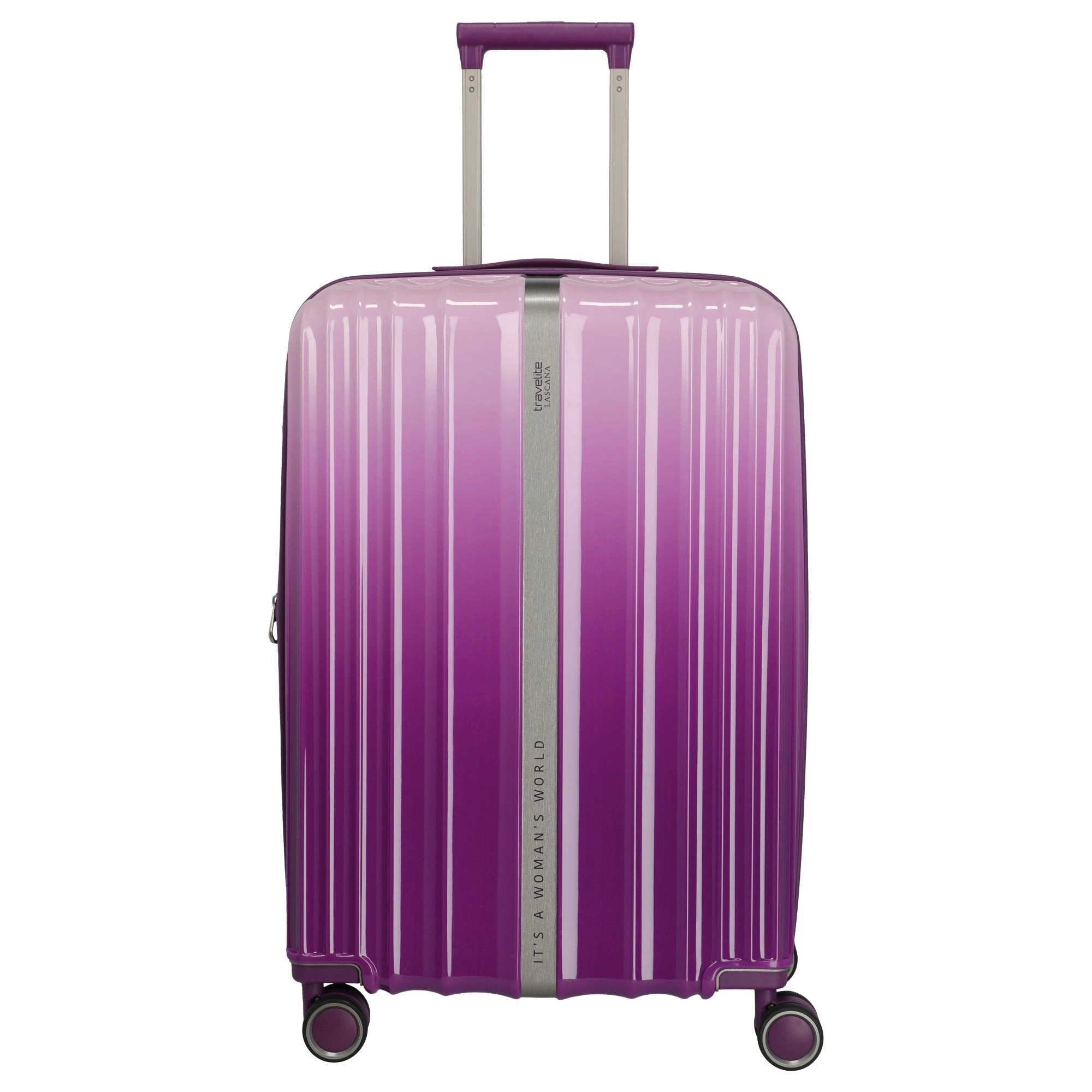 Travelite LASCANA Edition - 4-Rollen-Trolley 65 cm erw. (purple degrade)