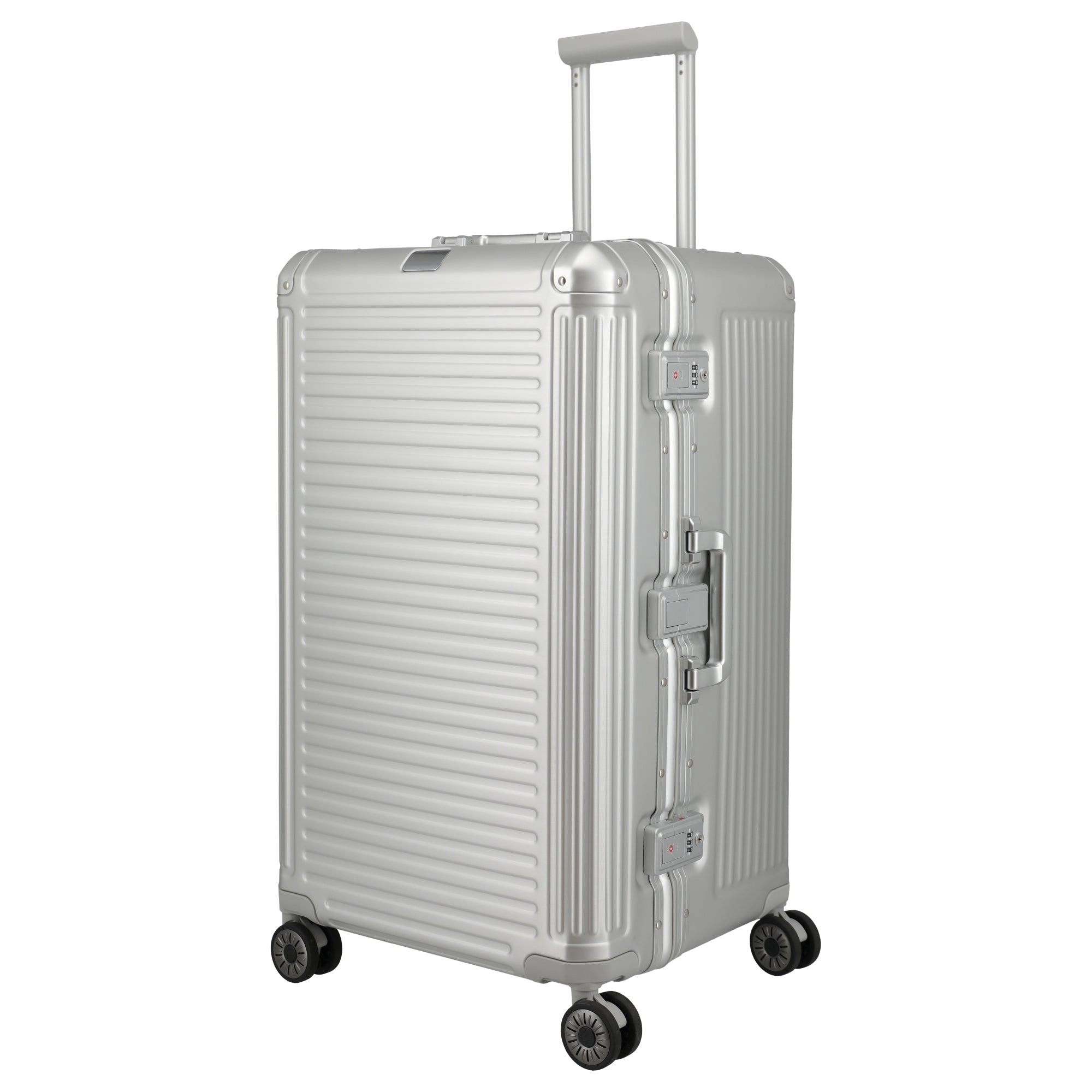 Travelite Next Trunk - 4-Rollen-Trolley 76 cm (silber)