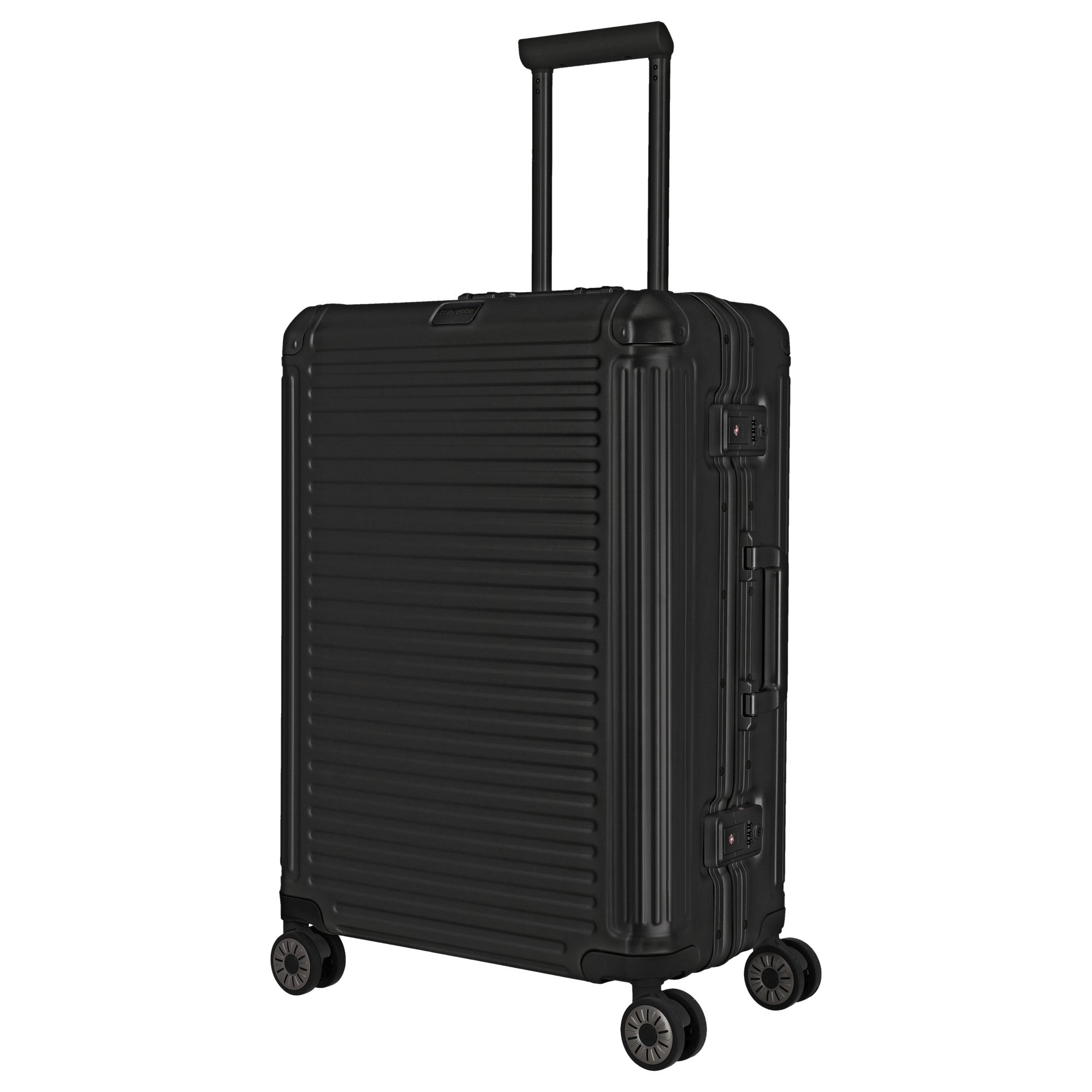 Travelite Next - 4-Rollen-Trolley M 67 cm (black)