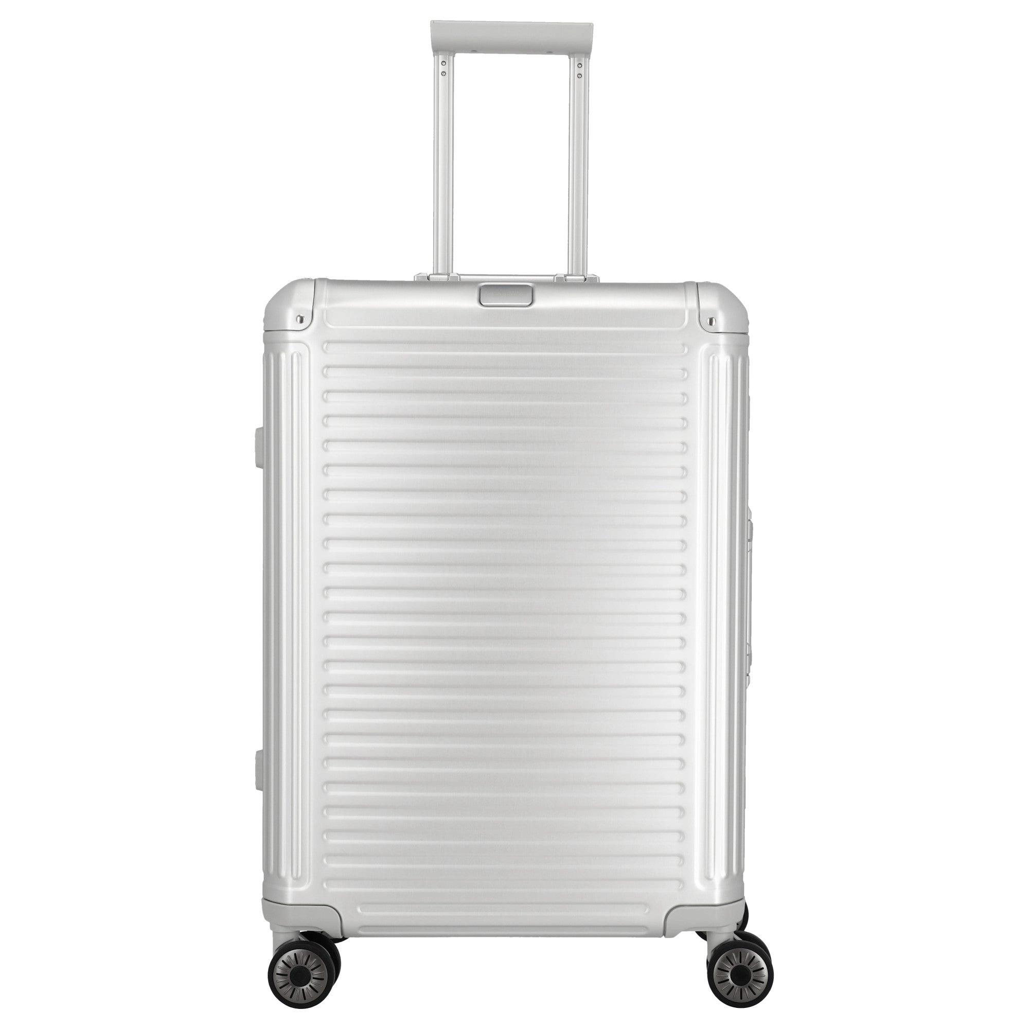 Travelite Next - 4-Rollen-Trolley M 67 cm (silber)