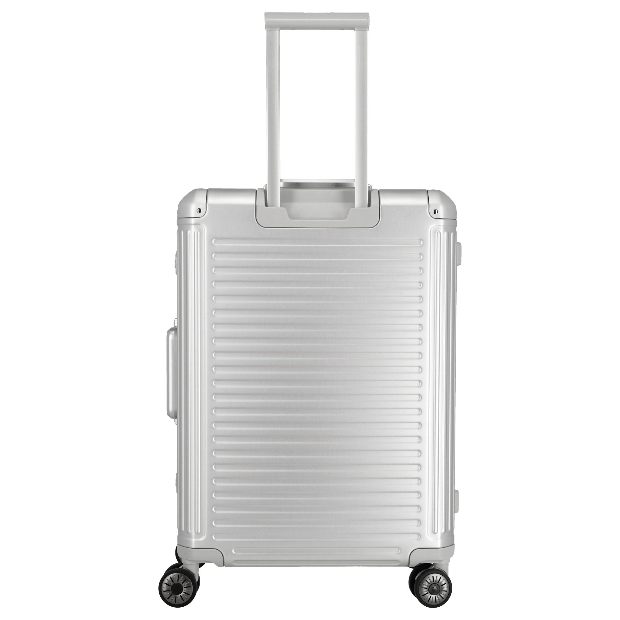 Travelite Next - 4-Rollen-Trolley M 67 cm (silber)