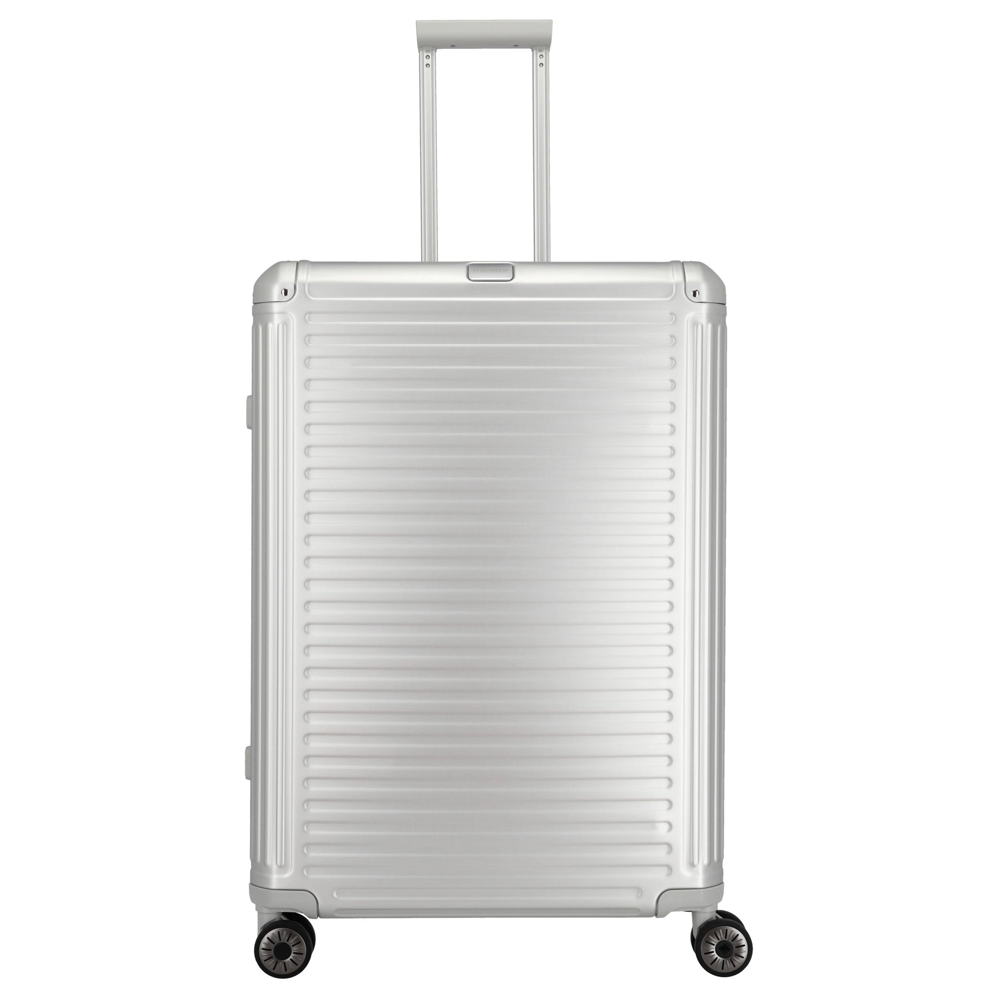 Travelite Next - 4-Rollen-Trolley L 77 cm (silber)