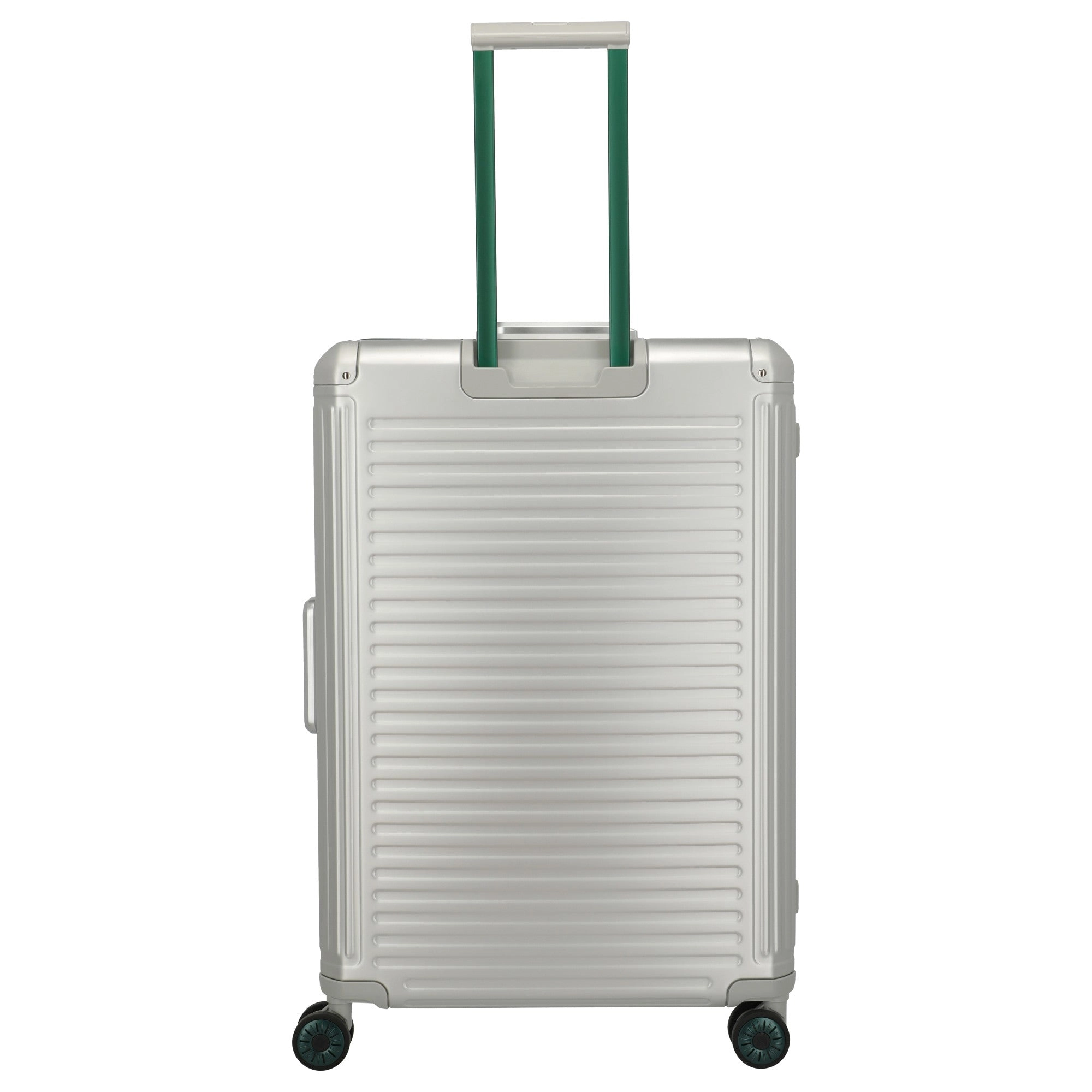 Travelite Next 75 Jahre Jubiläums-Edition - 4-Rollen-Trolley L 77 cm (silber-grün)
