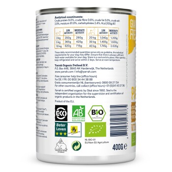 Yarrah Bio Adult Pastete mit Huhn 12x400 g