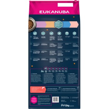 EUKANUBA Trockenfutter Hund Large Breed Adult, mit Lachs & Gerste 12 kg
