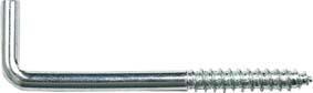 gerade Schraubhaken verzinkt 4/ 60 Lohmann 100 Stück