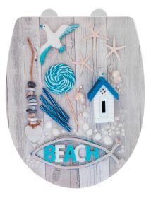 WC-Sitz Beach, high-glossy finished