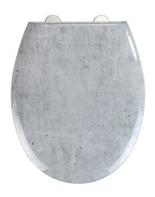 WC-Sitz Mod. Concrete Easy Close Duroplast