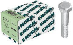 Sechskantschraube DIN 931 M16x 55 8.8 zn E-NORMpro 50 Stück