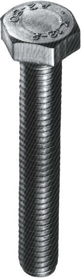 Sechskantschraube DIN 933 M10x 50 A2 E-NORMpro 50 Stück