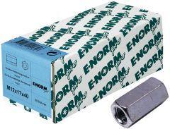 Verbindungsmutter rund zn M12x15x40 E-NORMpro 50 Stück