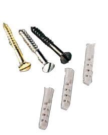 Schrauben und Dübel-Set