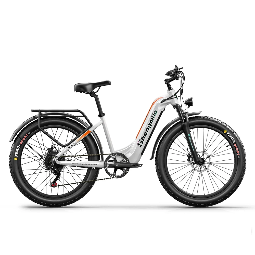 Shengmilo MX06 Erwachsene Elektrofahrrad 48V17,5AH Batterie Fat Tire E-Mountain Ebike Herren Damen City E-Bike 500W Elektrofahrrad