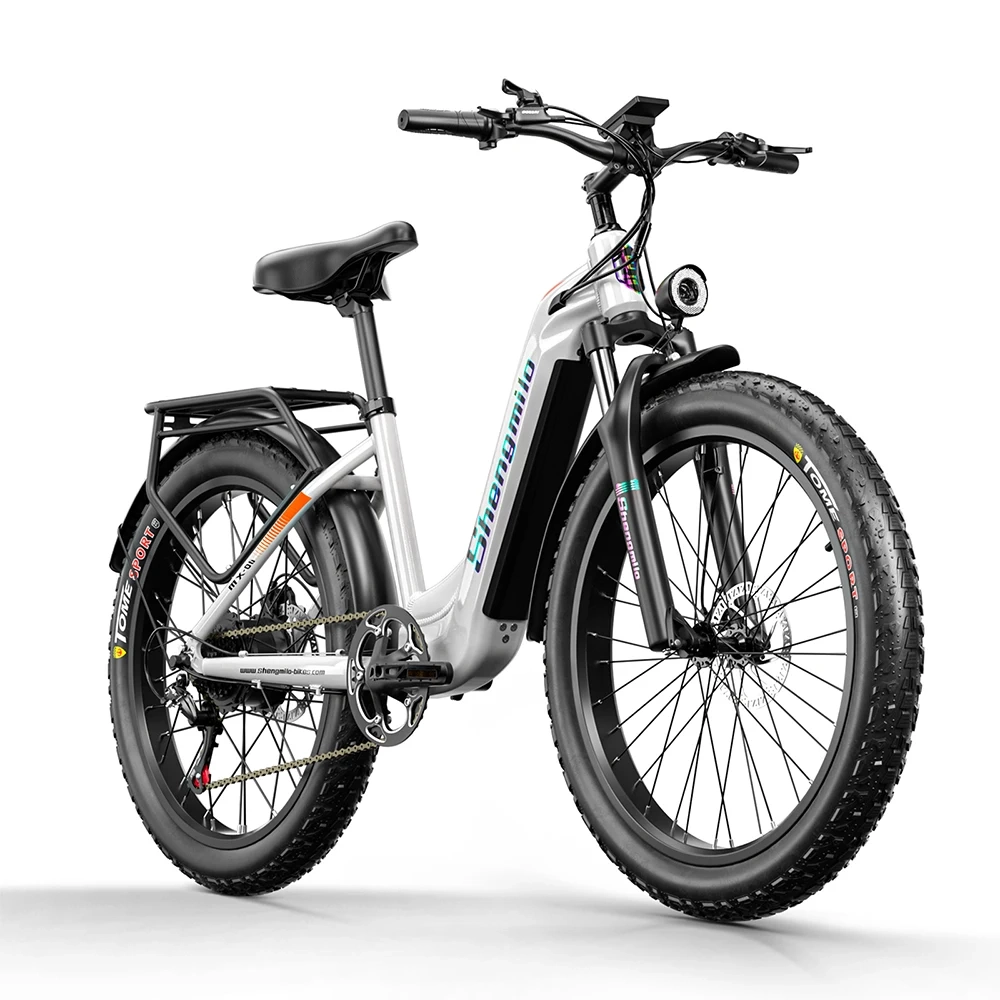 Shengmilo MX06 Erwachsene Elektrofahrrad 48V17,5AH Batterie Fat Tire E-Mountain Ebike Herren Damen City E-Bike 500W Elektrofahrrad
