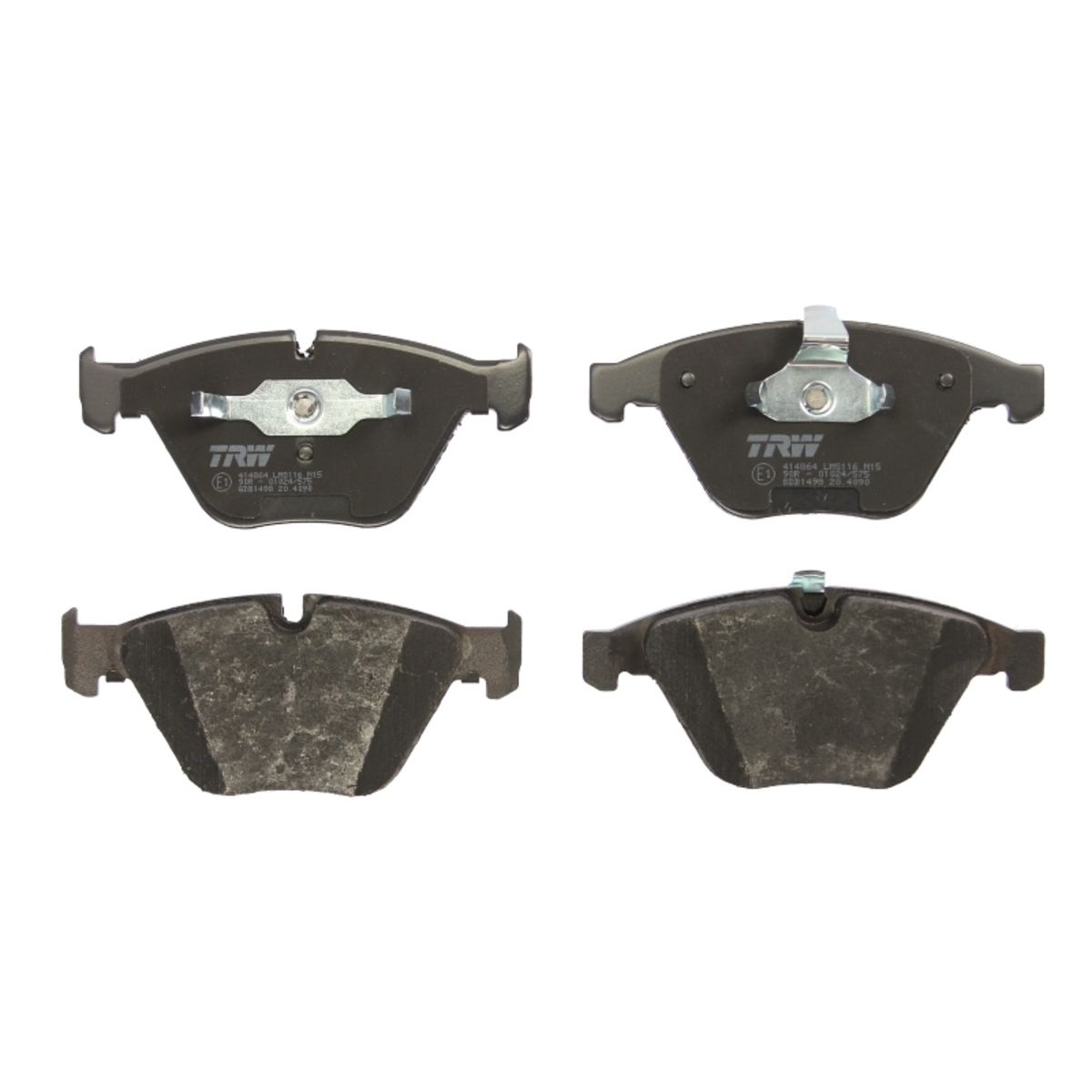 TRW Bremsbelagsatz GDB1498 Bremsbeläge,Bremsklötze BMW,3 Touring (E91),3 Limousine (E90),5 Limousine (E60),5 Touring (E61),3 Coupe (E92),X1 (E84)